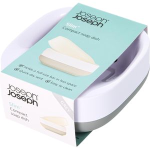 Produktbild für Seifenschale JosephJoseph Slim, weiß-grau