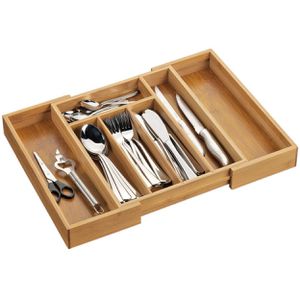 Produktbild für Besteckkasten Esmeyer Simon, braun, aus Bambus