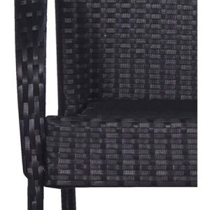 Produktbild für Gartenstuhl vidaXL 310084, Polyrattan
