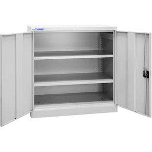Werkzeugschrank ADB 40846, aus Metall, lichtgrau