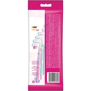 Produktbild für Nassrasierer Bic Twin Lady