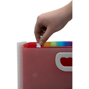 Produktbild für Fächermappe Exacompta 55198E Crystal, A4