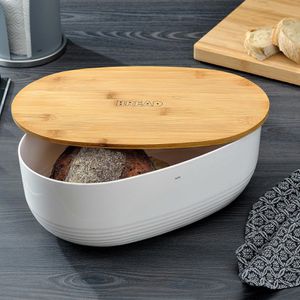 Produktbild für Brotkasten Kela Namur, Kunststoff / Bambus
