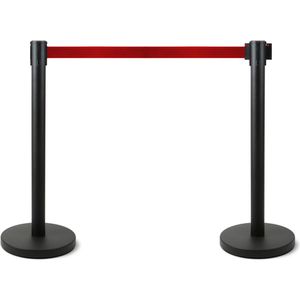 Produktbild für Personenleitsystem Showdown-Displays schwarz