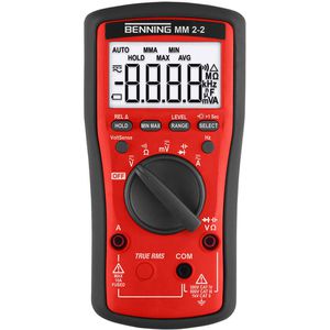 Multimeter Benning 044692, MM 2-2, digital, TRMS