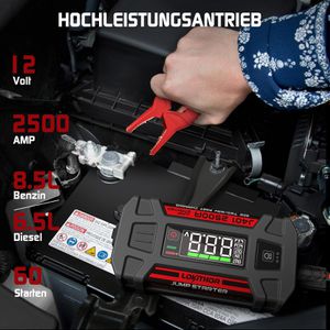 Produktbild für Starthilfe-Powerbank Lokithor J401, 3 in 1, 12 V