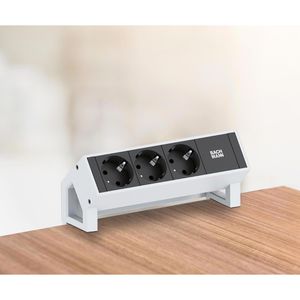 Produktbild für Tischsteckdose Bachmann Desk 2, mit 0,2 m GST18 Kabel