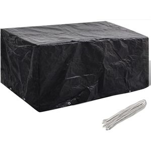 Gartenmöbel-Abdeckung vidaXL 41640, schwarz