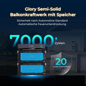 Produktbild für Stromspeicher Sunshare Glory 2000 Semi-Solid, LiFePO4