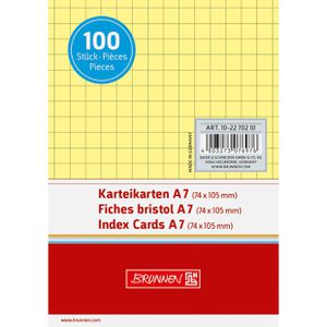 Produktbild für Karteikarten Brunnen 102270210, A7