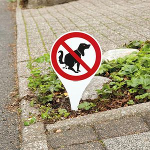 Produktbild für Hinweisschild SafetyMarking Erdspieß Aluminium