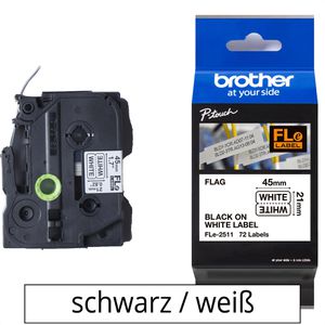 Schriftband Brother FLe-2511, 21mm x 45mm