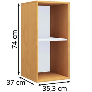 Produktbild für Aktenregal VCM Lona I L 917842, aus Holz