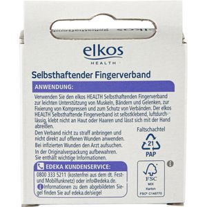 Produktbild für Pflaster elkos Fingerverband, beige, 1 Rolle