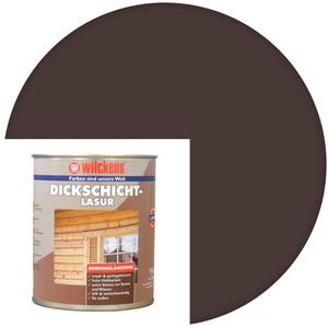 Wilckens Holzlasur Dickschichtlasur, 0,75l, außen, palisander