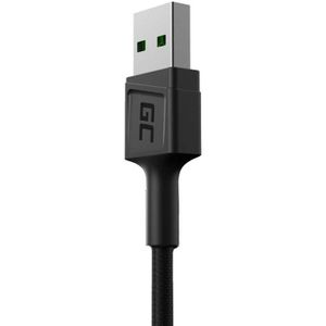 Produktbild für Ladekabel Green-Cell GC PowerStream, schwarz, 2m