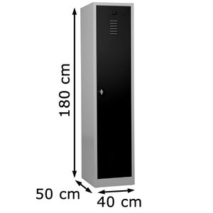 Produktbild für Spind G-Office WRD/1.1840, anthrazit