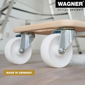 Produktbild für Möbelroller Wagner-System MM1326, Kunststoffrollen