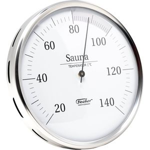 Produktbild für Saunathermometer Fischer-Feingerätebau 197.01, Ø 130 mm