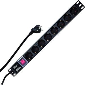 Steckdosenleiste LogiLink PDU8C01 PDU mit 2m Kabel