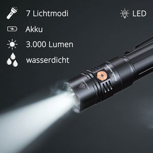 Produktbild für Taschenlampe Fenix PD36R ACE, LED, aufladbar