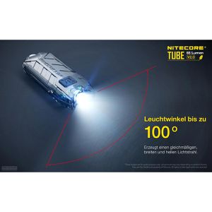 Produktbild für Taschenlampe Nitecore Tube 2.0, LED, aufladbar