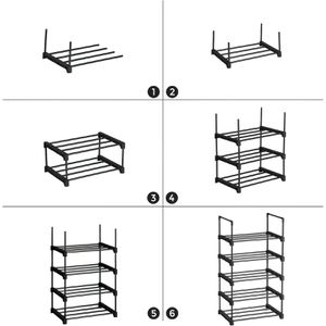 Produktbild für Schuhregal Songmics LSA005B02, aus Metall