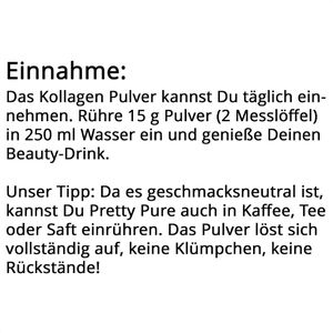 Produktbild für Kollagen gloryfeel Hydrolysat pretty pure, 500 g
