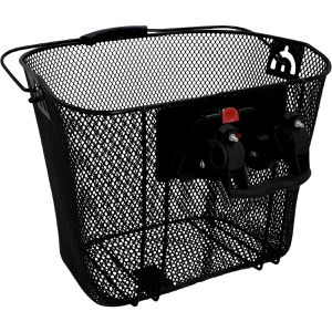 Produktbild für Fahrradkorb Fischer-MTS 86499, schwarz, aus Metall, 20 Liter