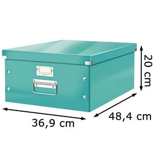 Produktbild für Aufbewahrungsbox Leitz 6045-00-51 Click&amp;Store, 36L