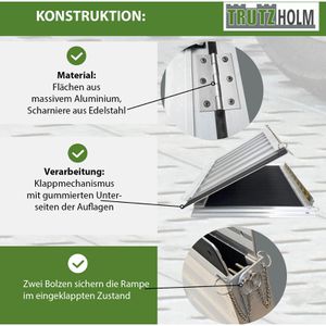 Produktbild für Auffahrrampe Trutzholm 35857, Schwellenrampe