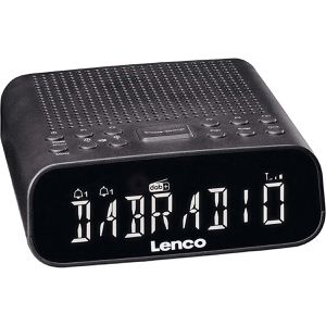 Produktbild für Radiowecker Lenco CR-606BK