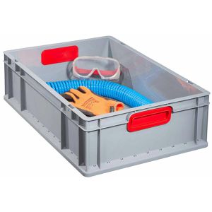 Produktbild für Eurobox Allit ProfiPlus EuroBox 617, grau, 32,5 Liter