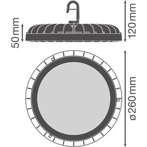 Produktbild für LED-Hallenstrahler LEDVANCE HB Comp V, 166 Watt