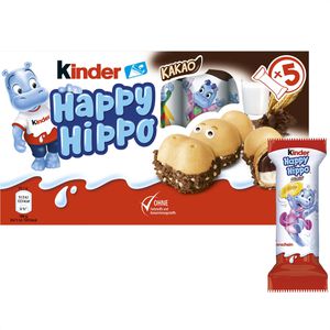 Schokoriegel Kinder Happy Hippo Cacao