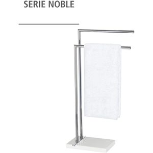 Produktbild für Handtuchhalter Wenko Noble White 20487100, silber