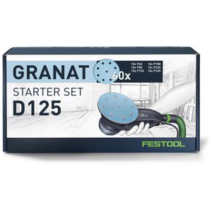 Schleifpapier Festool Granat D125 GR-Set, 578668