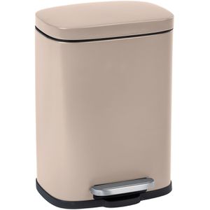 Mülleimer Wenko Leno, taupe