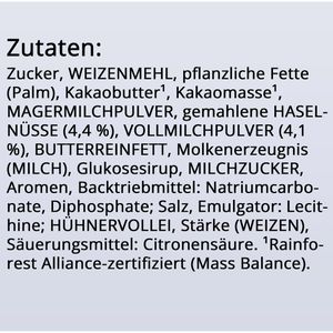 Produktbild für Kekse Bahlsen Hazelnut Cream &amp; Choc Vollmilch