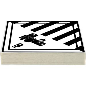 Produktbild für Gefahrgutaufkleber Boxlab Gefahrzettel, Klasse 9A