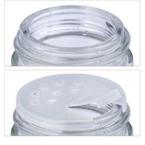 Produktbild für Gewürzgläser Relaxdays aus Glas, mit Aluminiumdeckel