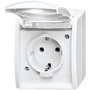 Steckdose Busch-Jaeger Ocean 20 EW-54, IP44, Aufputz