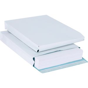 Faltentaschen Bong B4, weiß