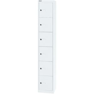 Produktbild für Schließfachschrank Bisley CLK 126, weiß