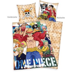 Produktbild für Bettwäsche Herding One Piece Ruffy, 4464401050, Renforcé