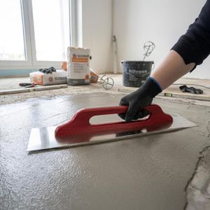 Produktbild für Glättkelle Schwan 409050, Schweizer Kelle mit Holz-Griff