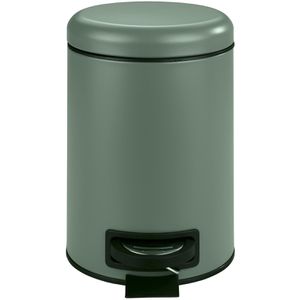 Produktbild für Mülleimer Wenko Leman, dunkelgrün