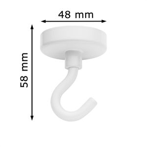 Produktbild für Hakenmagnet Westcott E-10829 00 Neodym extra stark