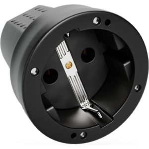 Schutzkontakt-Kupplung Greate 503040-3, schwarz