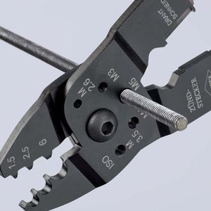Produktbild für Crimpzange Knipex 97 21 215 C Universalzange